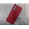 Чехол силиконовый Infinix HOT 30 Play Silicone Cover Nano вишневый