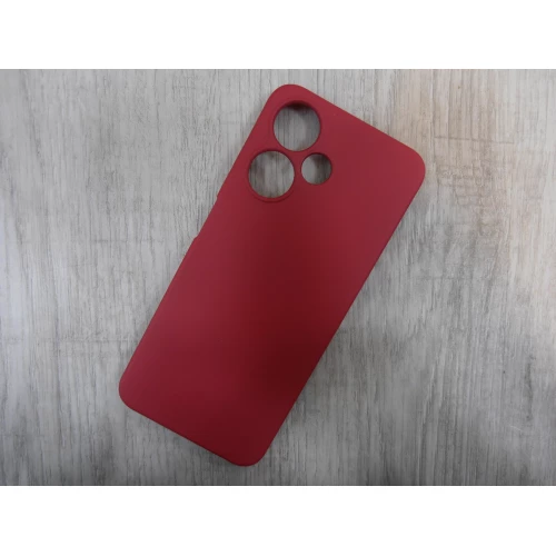 Чехол силиконовый Infinix HOT 30 Play Silicone Cover Nano вишневый