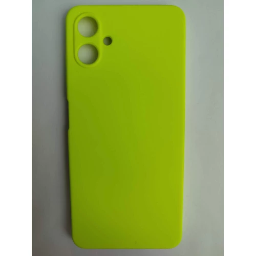 Чехол силиконовый Samsung A06 Silicone Cover Nano салатовый