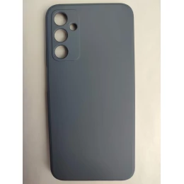 Чехол силиконовый Samsung A24 Silicone Case New Era серый