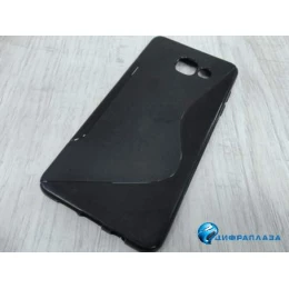 Чехол силиконовый Samsung А5 2016 (А510) черный