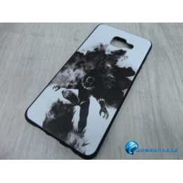 Чехол силиконовый Samsung А5 2016 (А510) с рисунком (02)