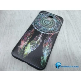 Чехол силиконовый Samsung J5 2017 (J530) с рисунком (02)