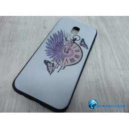 Чехол силиконовый Samsung J5 2017 (J530) с рисунком (04)