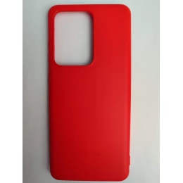 Чехол силиконовый Samsung S20 Ultra Silicone Case New Era красный