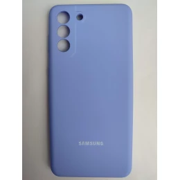 Чехол силиконовый Samsung S21 Plus Silicone Cover сиреневый