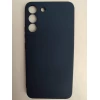 Чехол силиконовый Samsung S22 Plus Silicone Cover темно-синий