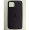 Чехол силиконовый Silicone Case MagSafe ORG iPhone 14 темно-фиолетовый