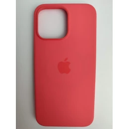 Чехол силиконовый Silicone Case MagSafe ORG iPhone 15 Pro коралловый
