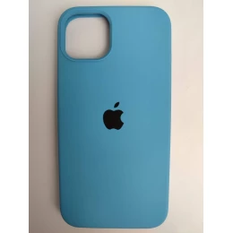 Чехол силиконовый Silicone Case ORG iPhone 13 (53) голубой