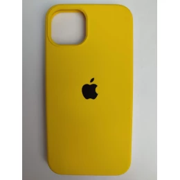 Чехол силиконовый Silicone Case ORG iPhone 13 (55) желтый