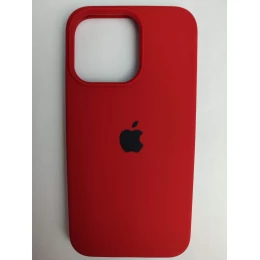 Чехол силиконовый Silicone Case ORG iPhone 13 Pro (33) темно-красный