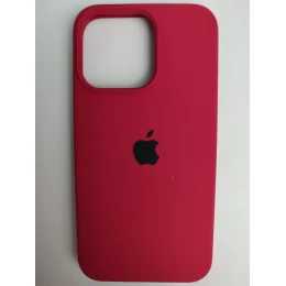 Чехол силиконовый Silicone Case ORG iPhone 13 Pro (36) малиновый