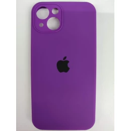 Чехол силиконовый Silicone Case ORG iPhone 13 (защита камеры) фиолетовый (24) 
