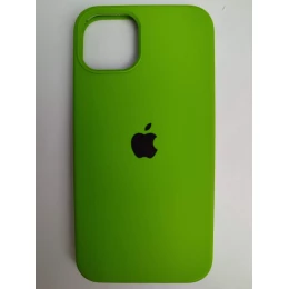 Чехол силиконовый Silicone Case ORG iPhone 13 зеленый (31)