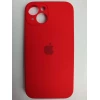 Чехол силиконовый Silicone Case ORG iPhone 14 (защита камеры) красный (19)