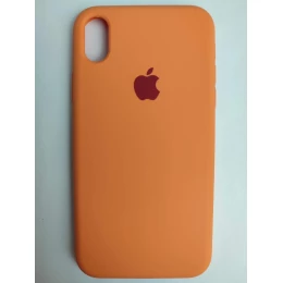 Чехол силиконовый Silicone Case ORG iPhone XR (полная защита) (002) оранжевый