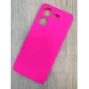 Чехол силиконовый Tecno Pova 5 Silicone Cover Nano фуксия