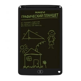 LCD планшет для заметок и рисования MAXVI MGT-02C 10,5" черный