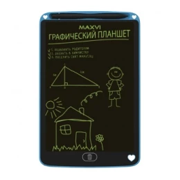 LCD планшет для заметок и рисования MAXVI MGT-02C 10,5" синий