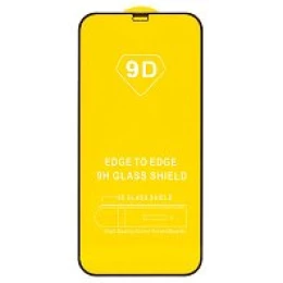 Защитное стекло iPhone 12 Mini 9D черное черное