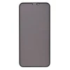 Защитное стекло iPhone 14 Pro АНТИШПИОН черное