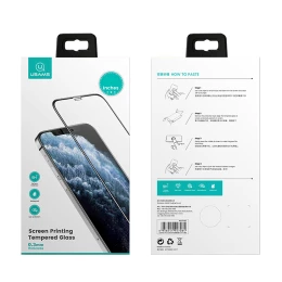Защитное стекло на камеру iPhone 12 USAMS US-BH703/1 черное